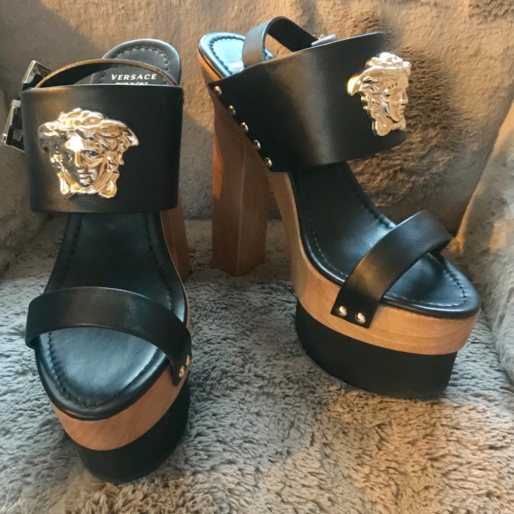 Price drop! Versace Platform Heels